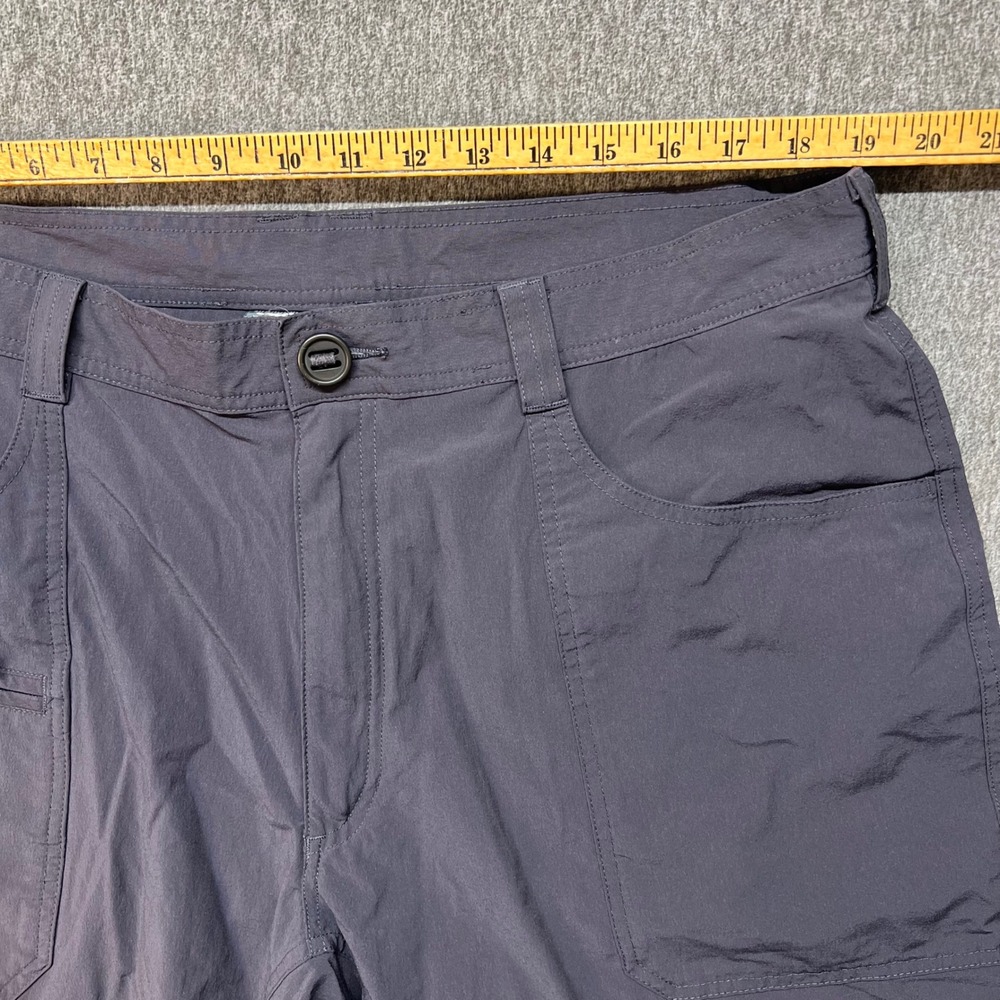 Cabelas Insect Defense Cargo Shorts Mens 38 Gray Hiking Fishing Outdoor 77 - Picture 5 of 8